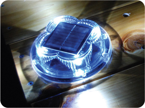 Solar LED Dock Light