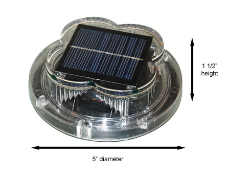 Solar LED Dock Light