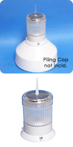 Solar Piling Cap Lights