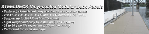 STEELDECK Dock Surface